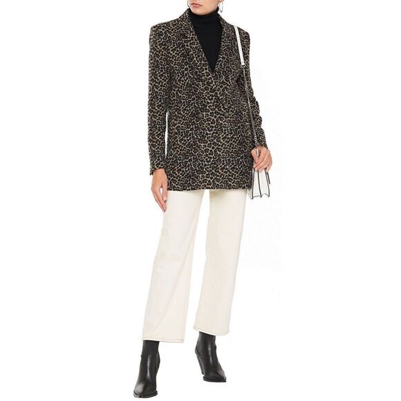 IRO wool blend Experience Shadow Coat FR40 - Picture 8 of 16